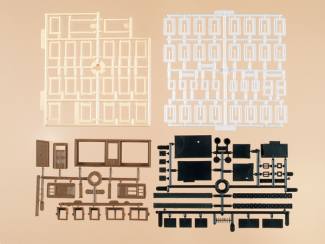 Auhagen H0 48550 Knutselset voor woonhuizen - Modeltreinshop