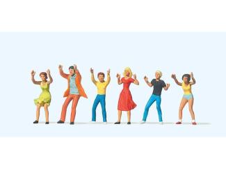 Preiser H0 24660 Swingende figuren - Modeltreinshop