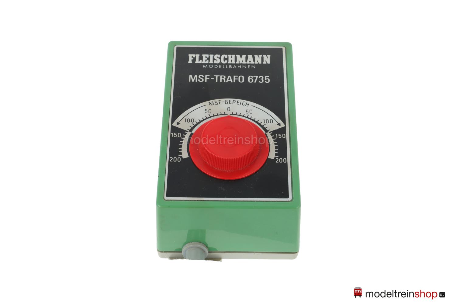 Fleischmann 6735 MSF transformator - Modeltreinshop