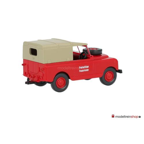 Wiking H0 086126 Land Rover Feuerwehr - Brandweer - Modeltreinshop