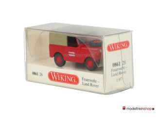 Wiking H0 086126 Land Rover Feuerwehr - Brandweer - Modeltreinshop