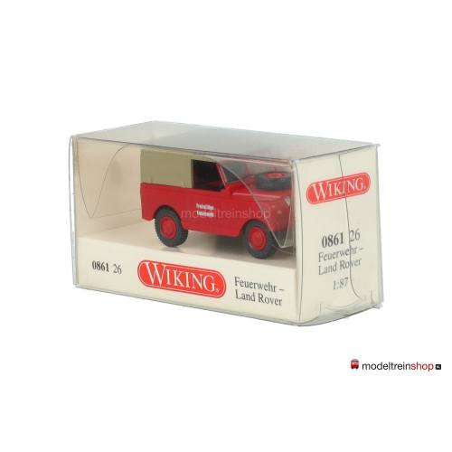 Wiking H0 086126 Land Rover Feuerwehr - Brandweer - Modeltreinshop