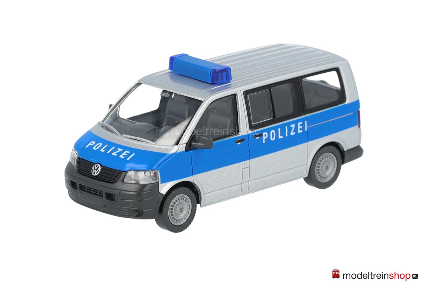 Wiking H0 1042330 Volkswagen T5 Polizei - Politie - Modeltreinshop