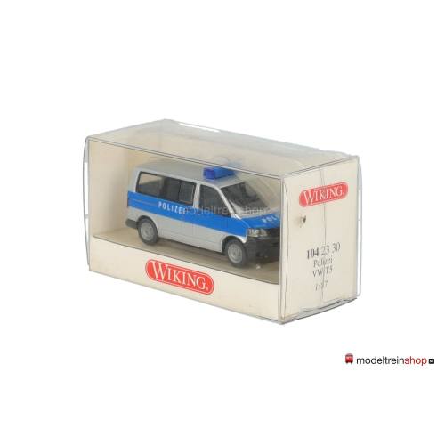 Wiking H0 1042330 Volkswagen T5 Polizei - Politie - Modeltreinshop