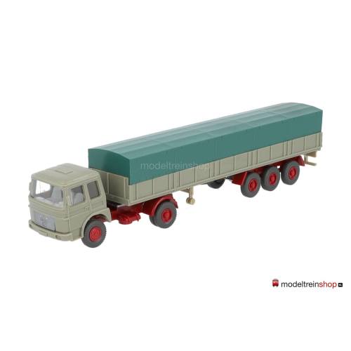 Wiking H0 517 MAN vrachtwagencombinatie met drie-assige aanhangwagen - Modeltreinshop