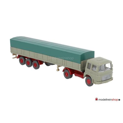 Wiking H0 517 MAN vrachtwagencombinatie met drie-assige aanhangwagen - Modeltreinshop