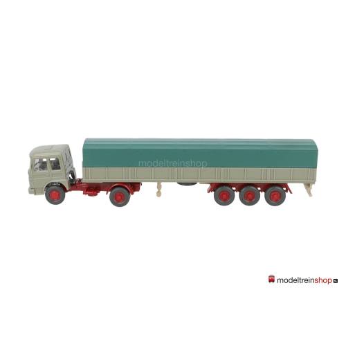 Wiking H0 517 MAN vrachtwagencombinatie met drie-assige aanhangwagen - Modeltreinshop