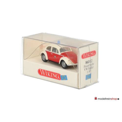 Wiking H0 86102 Volkwagen Kever Feuerwehr - Brandweer - Modeltreinshop