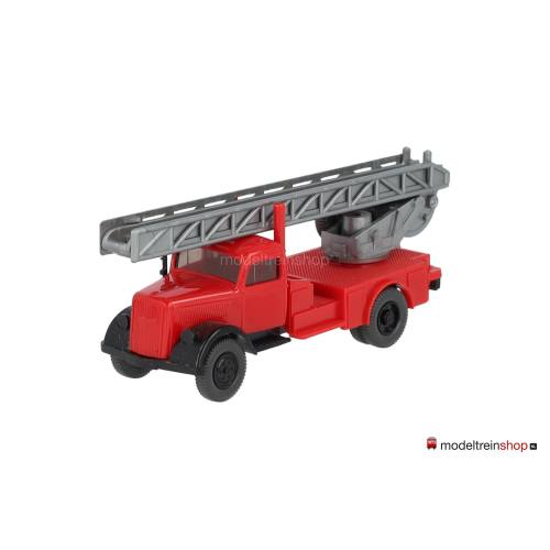 Wiking H0 862-18 Opel Blitz Ladder wagen Brandweer - Modeltreinshop