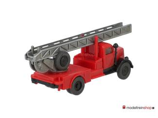 Wiking H0 862-18 Opel Blitz Ladder wagen Brandweer - Modeltreinshop