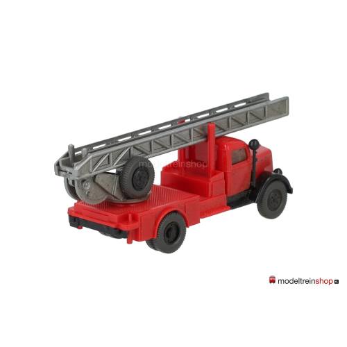 Wiking H0 862-18 Opel Blitz Ladder wagen Brandweer - Modeltreinshop