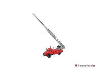 Wiking H0 862-18 Opel Blitz Ladder wagen Brandweer - Modeltreinshop