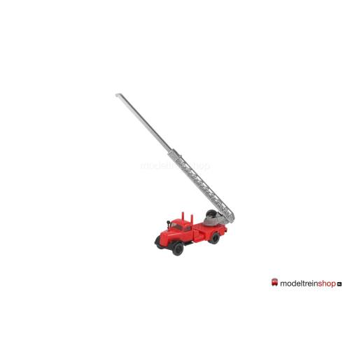 Wiking H0 862-18 Opel Blitz Ladder wagen Brandweer - Modeltreinshop