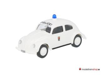 Wiking H0 086421 Volkswagen Brezelkäfer Kever Polizei - Politie - Modeltreinshop