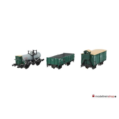 Trix H0 23535 set van 3 goederenwagons van de K.W.St.E. - Modeltreinshop