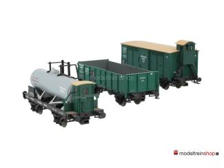 Trix H0 23535 set van 3 goederenwagons van de K.W.St.E. - Modeltreinshop