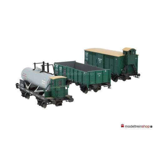 Trix H0 23535 set van 3 goederenwagons van de K.W.St.E. - Modeltreinshop