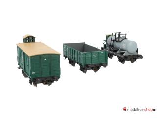 Trix H0 23535 set van 3 goederenwagons van de K.W.St.E. - Modeltreinshop