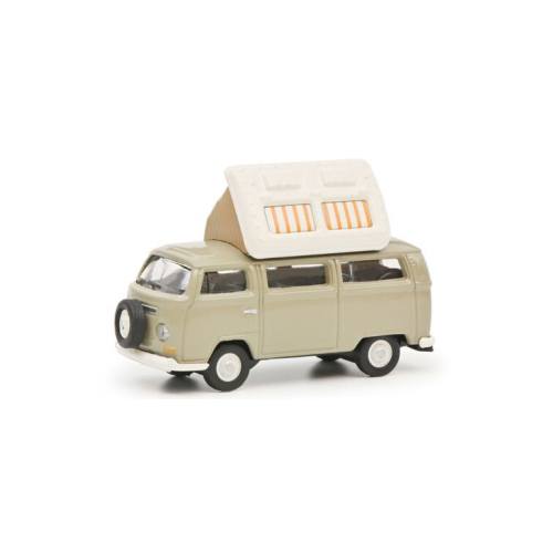 Schuco H0 26708 VW T2a Camper beige - Modeltreinshop