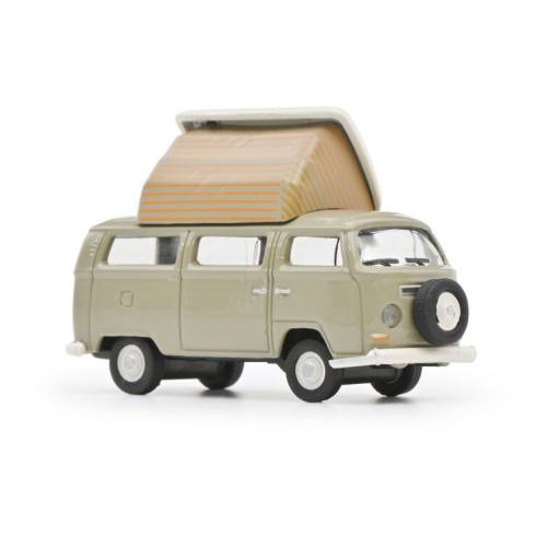 Schuco H0 26708 VW T2a Camper beige - Modeltreinshop