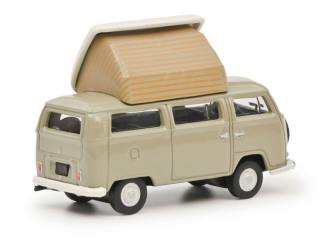 Schuco H0 26708 VW T2a Camper beige - Modeltreinshop