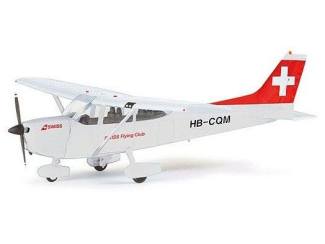 Herpa H0 019446 Cessna 172 Swissair - Modeltreinshop