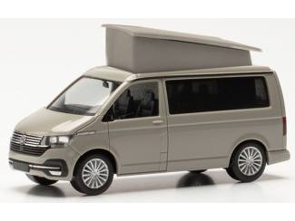 Herpa H0 096805-002 VW T6 California grijs - Modeltreinshop