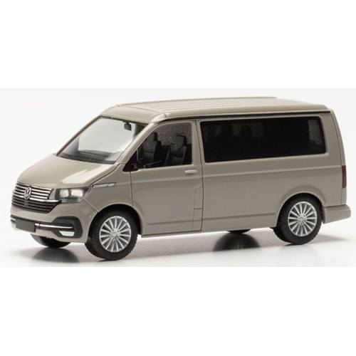 Herpa H0 096805-002 VW T6 California grijs - Modeltreinshop