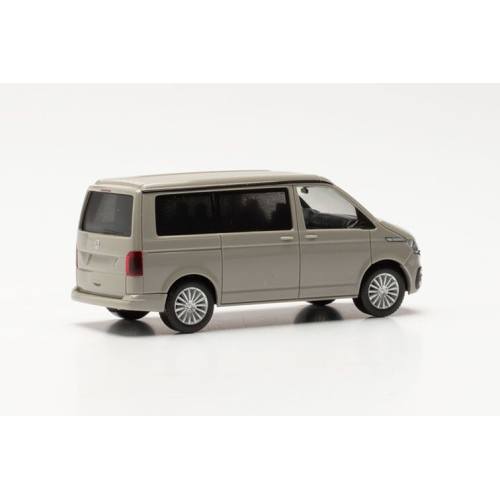 Herpa H0 096805-002 VW T6 California grijs - Modeltreinshop