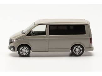 Herpa H0 096805-002 VW T6 California grijs - Modeltreinshop