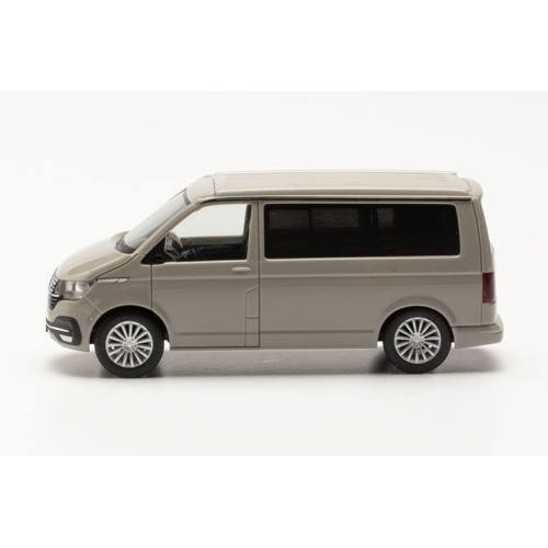 Herpa H0 096805-002 VW T6 California grijs - Modeltreinshop