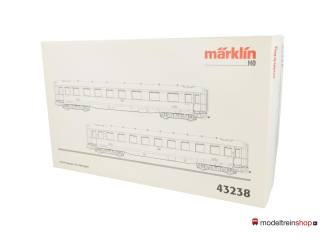 Marklin H0 43238 2-delige set sneltreinrijtuigen "Rheingold" - Modeltreinshop