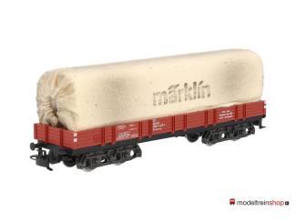 Marklin H0 4475 V01 Lageboodwagen 4 assig met huif - Modeltreinshop