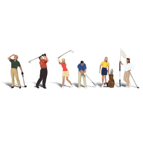 Woodland H0 1907 Golfspelers - Modeltreinshop