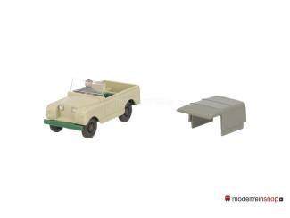 Wiking H0 100 Land Rover serie II 88 met bestuurder - Modeltreinshop