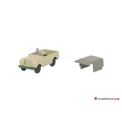 Wiking H0 100 Land Rover serie II 88 met bestuurder - Modeltreinshop