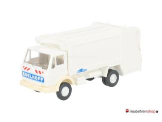 Wiking H0 22641 Mercedes Benz pers vuilniswagen wit "Edelhoff" - Modeltreinshop