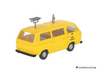 Wiking H0 303-16 Volkswagen T3 Bus Post DBP Telekom Funkmesswagen 1979 - 1992 - Modeltreinshop