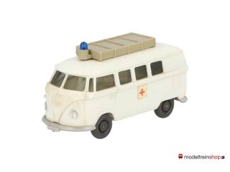 Wiking H0 320 Volkswagen T1 Bus Rode Kruis DRK met opbouw - Modeltreinshop