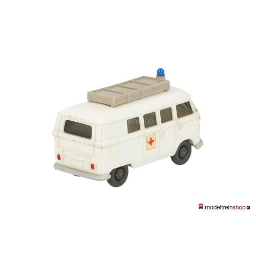 Wiking H0 320 Volkswagen T1 Bus Rode Kruis DRK met opbouw - Modeltreinshop