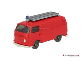 Wiking H0 603.1 Volkswagen T2 gesloten met opbouw Brandweer - Modeltreinshop