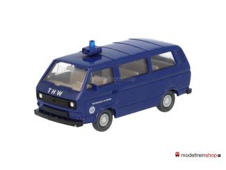 Wiking H0 692-18 Volkswagen T3 Bus THW - Modeltreinshop