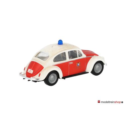 Wiking H0 861-02 Volkswagen Kever 1200 brandweer - professionele brandweer stad Zürich Zwitserland 1961 - Modeltreinshop