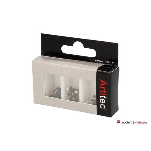 Artitec H0 387.491 Dubbele bitt bolder (10x) - Modeltreinshop