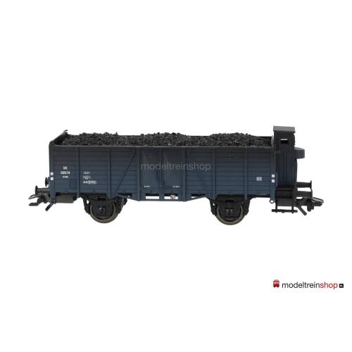 Marklin H0 46053 Open hogeboordwagen Om 21 met remhokje van de NS - Modeltreinshop