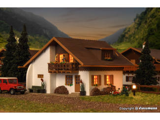 Vollmer HO 49251 Huis Wiesengrund - Modeltreinshop