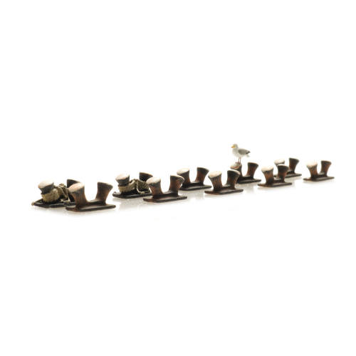 Artitec H0 387.491 Dubbele bitt bolder (10x) - Modeltreinshop