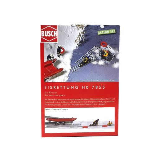 Busch H0 aktie set 7855 "IJsredding" - Modeltreinshop