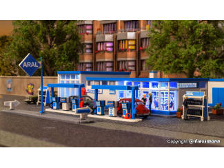 Kibri HO 38541 ARAL tankstation - Modeltreinshop