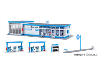 Kibri HO 38541 ARAL tankstation - Modeltreinshop